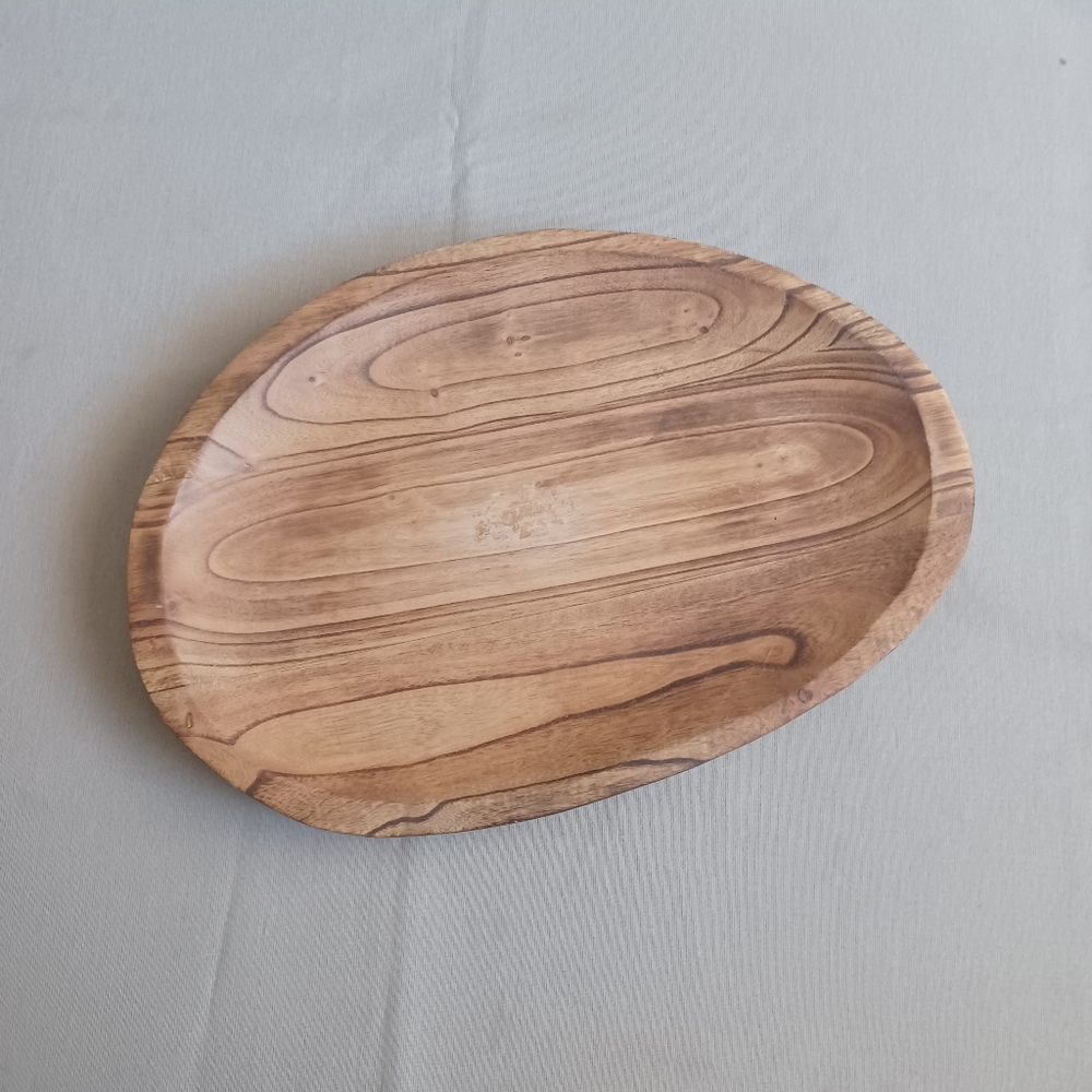 DONATING SOON!HPx2•Wooden Decorative Tray - Picture 2 of 11